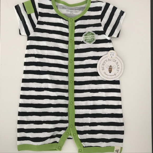 burt's bees baby boy romper